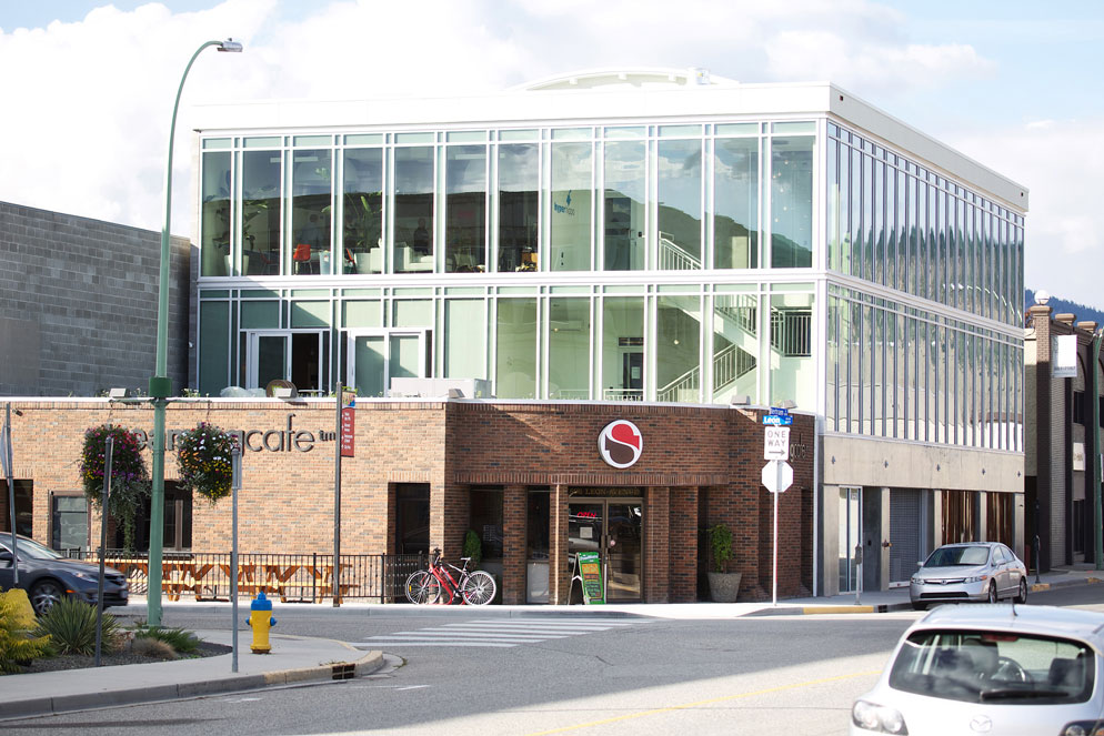 fire suppression system for 3 storey office building downtown Kelowna