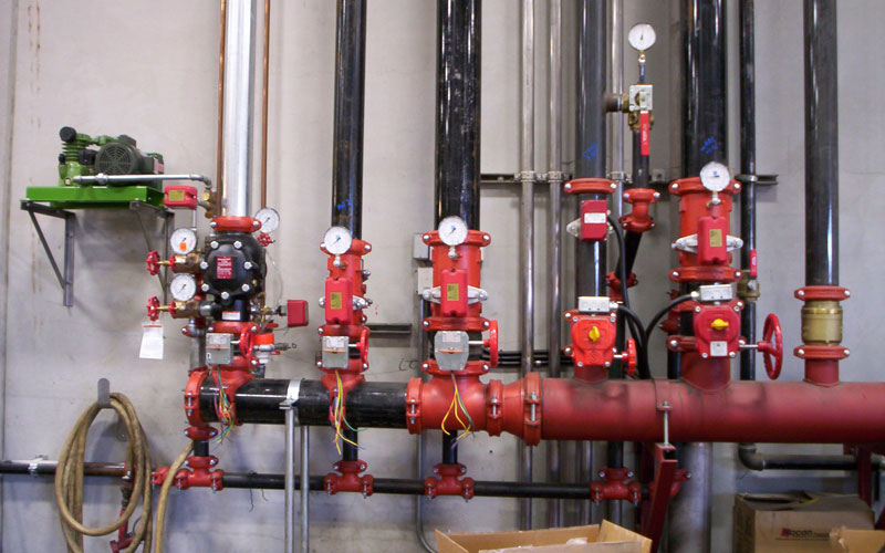 a fire suppression system designed and engineered by Technovation Engineering Ltd.