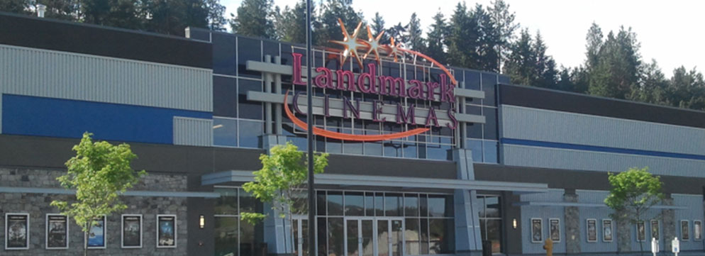 fire sprinkler system for Landmark Cinema at the Okanagan Lake Shopping Centre