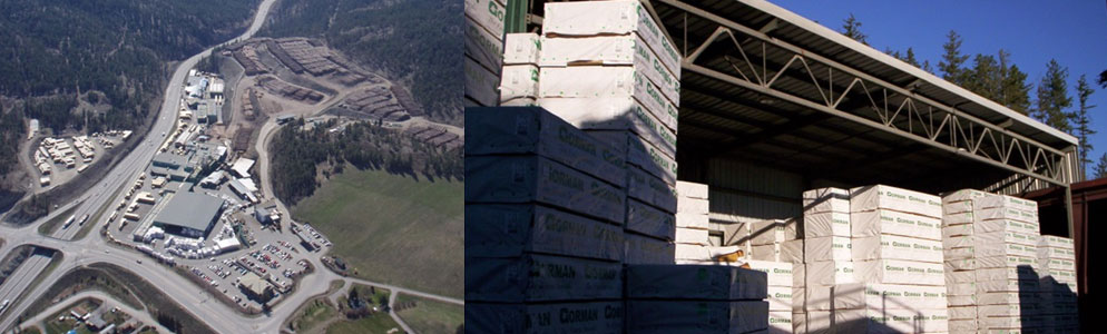 multiple fire suppression projects for Gorman Bros. Lumber