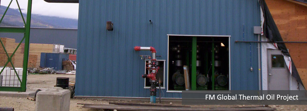 service FM Global thermal oil project
